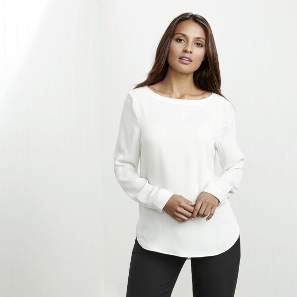 Womens Madison Boatneck Top Thumbnail