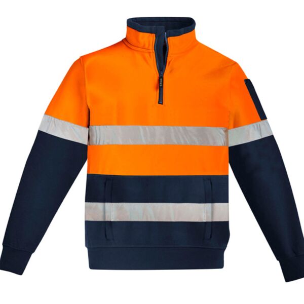 Unisex Hi Vis 1/4 Zip Pullover - Hoop Taped Thumbnail