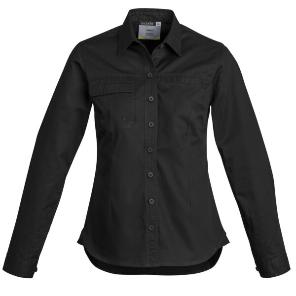 Womens Lightweight Tradie Long Sleeve Shirt Thumbnail