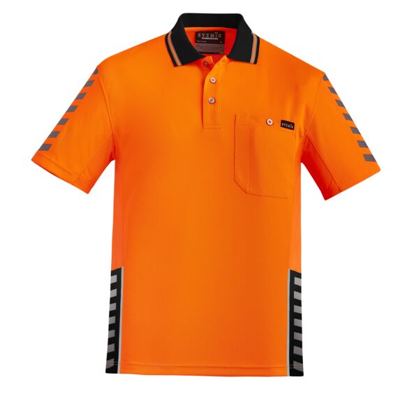 Mens Hi Vis Komodo Short Sleeve Polo Thumbnail