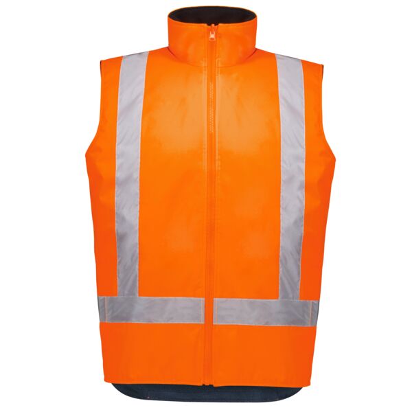 Unisex Hi Vis Waterproof Reversible Vest Thumbnail