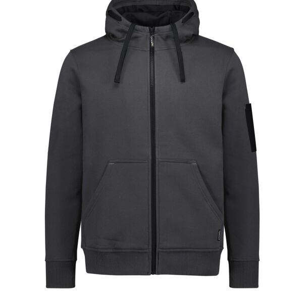 Unisex Zip Front Multi-Pocket Hoodie Thumbnail